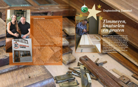 Zaanstreek dagbesteding GGZ hout en atelier Pluzorg magazinepag 1